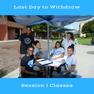Spring 2020 - Last to Day to Withdraw From A Class (Session I) @ Broward College