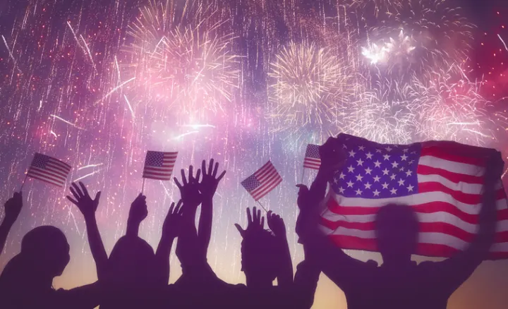 4th of July fireworks