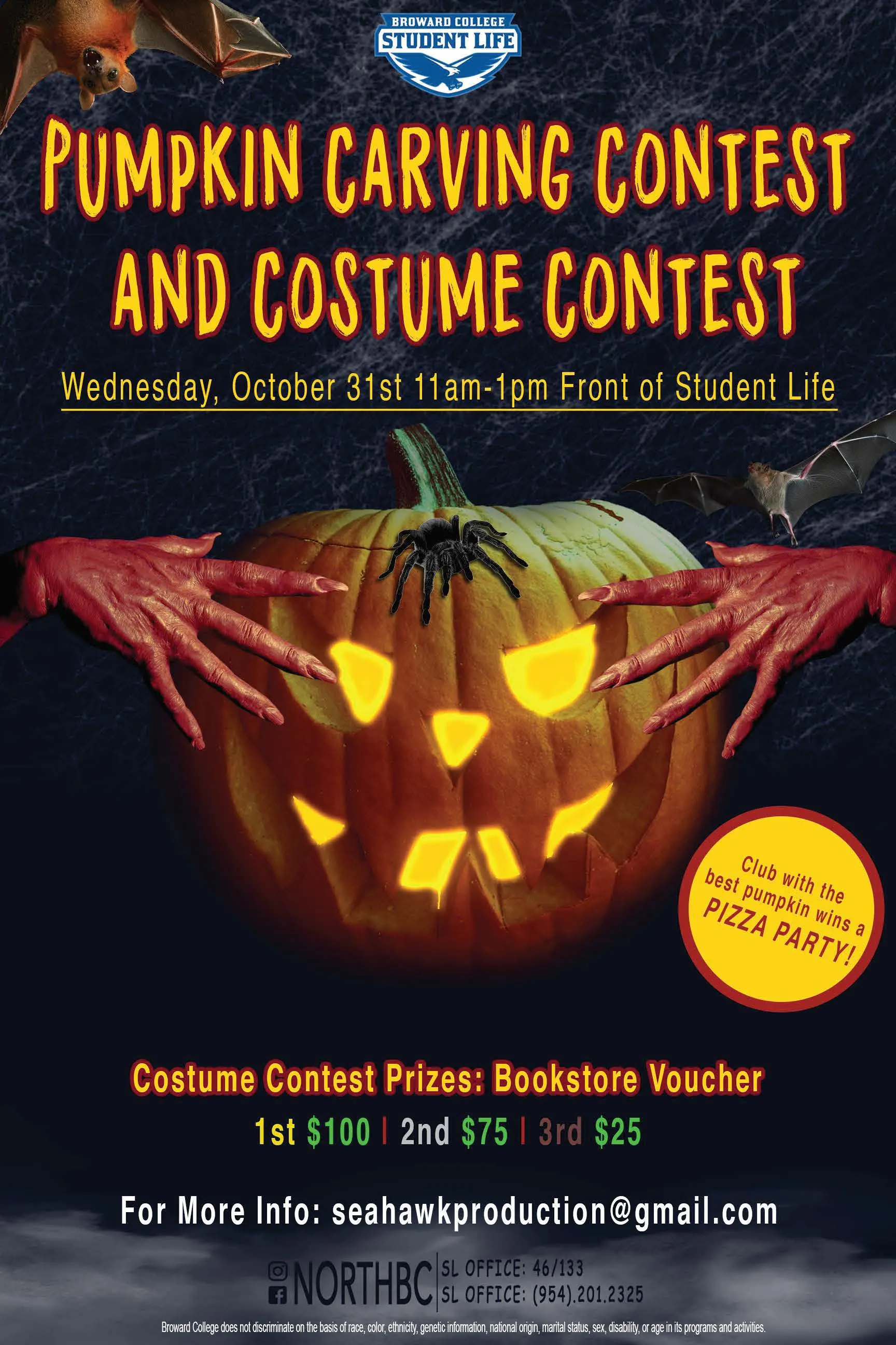 Pumkin Carving and Costume Contest