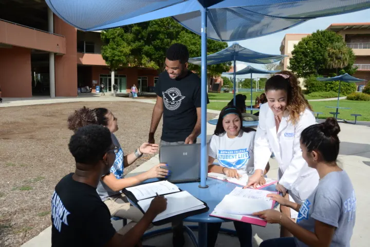 Broward College students