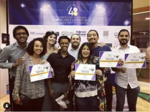 Film program students