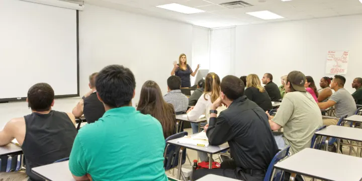 Broward College Classroom