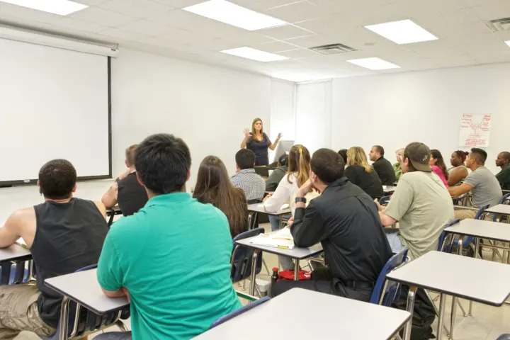 Broward College Classroom